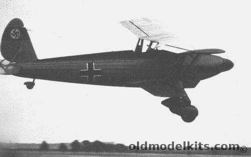 Czech Model 1/72 Arado Ar-68E Bagged plastic model kit